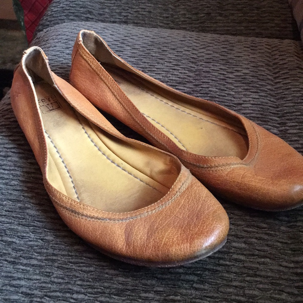 Frye ballet flats.